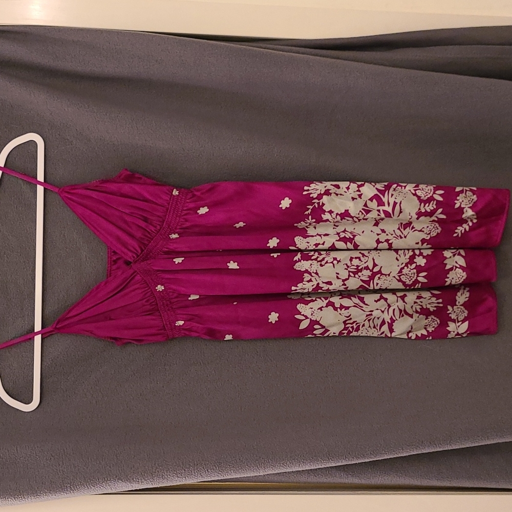 Express Design Studio Purple Dress with Silver Detail